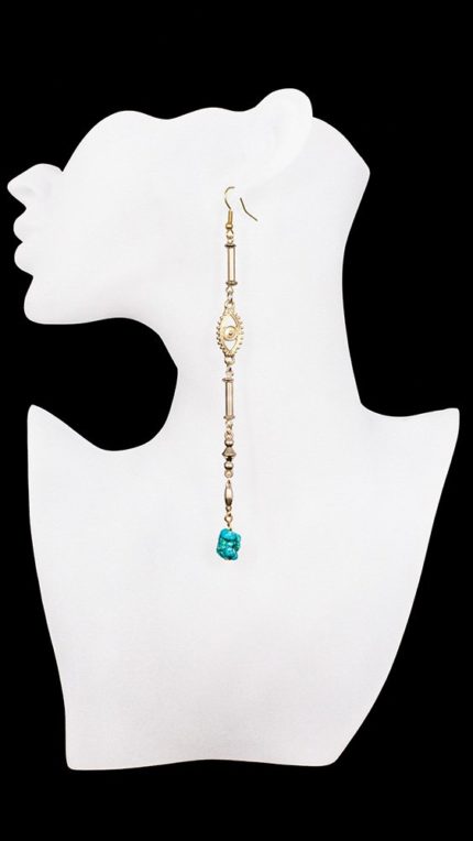 Ohrring schmal und lang