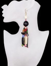 Single Ohrring colorful I